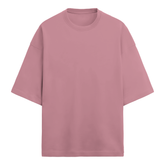 Basic Chopped Oversized Tee Flamingo Front