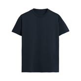 Basic Essential Revolution Tee Navy Front