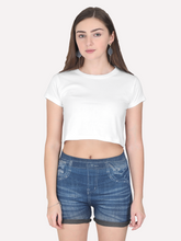Basic Lizzie Tee White Front