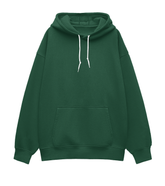 Basic Monster Hoodie Green Front