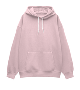 Basic Monster Hoodie Light Pink Front