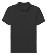 Basic Regular Polo Tee Black Front