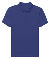 Basic Regular Polo Tee Royal Blue Front