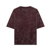 Basic Torquay Oversized Tee Maroon Front
