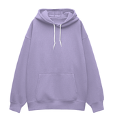 Basic Vintage Hoodie Lavender Front