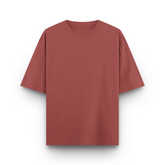 Basic Weekday Tee Coral Front