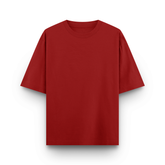 Basic Weekday Tee Red Front