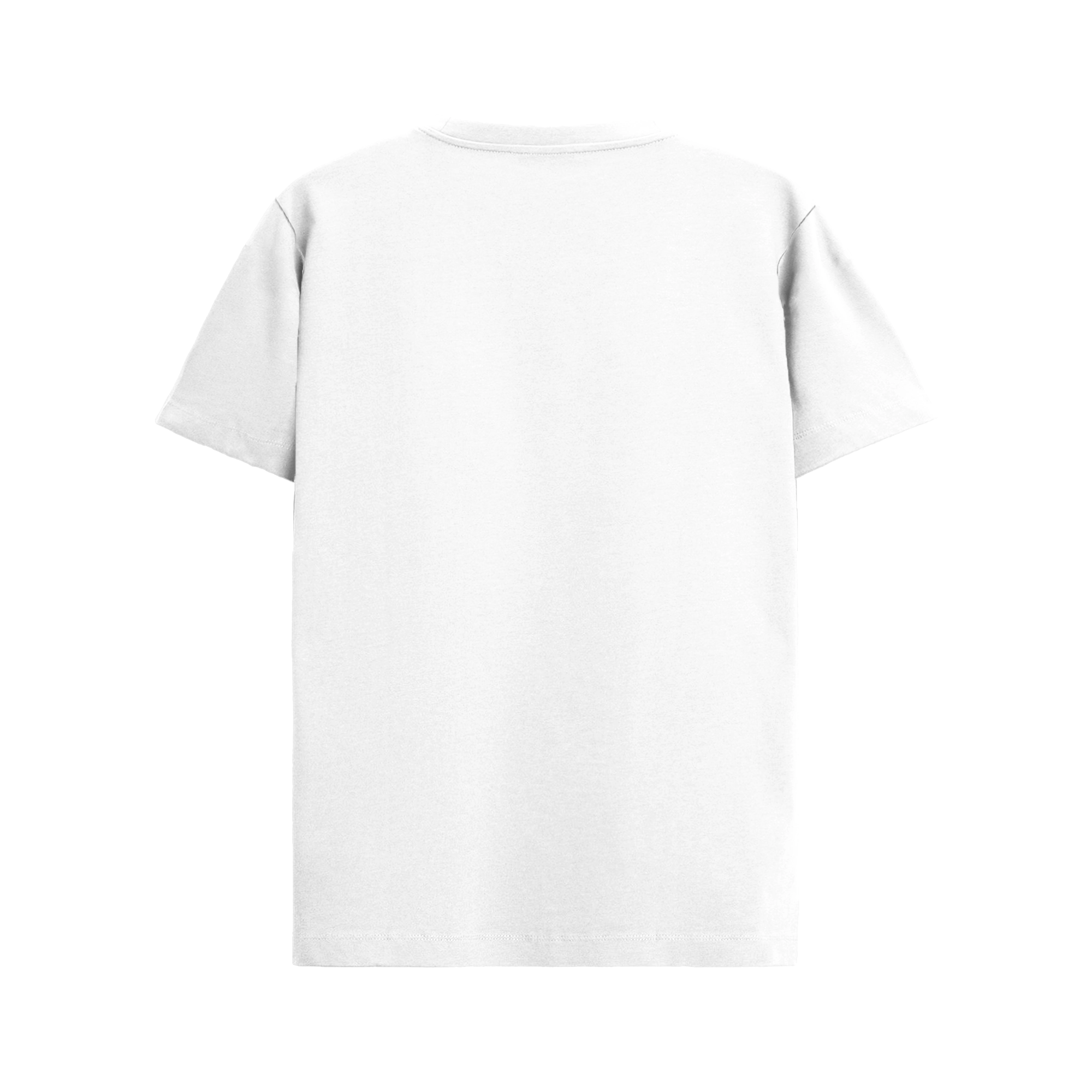 Basic Essential Revolution Tee White Back