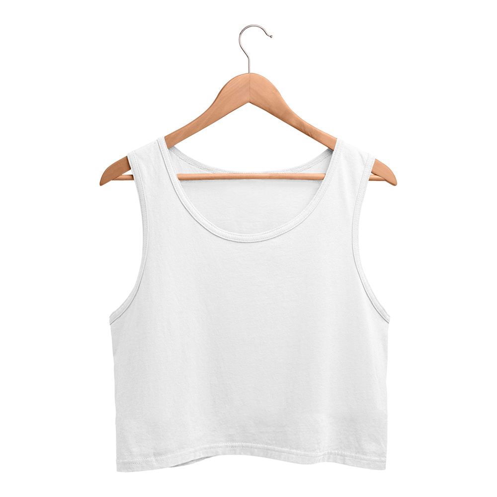 Basic Essential Singlet White Front