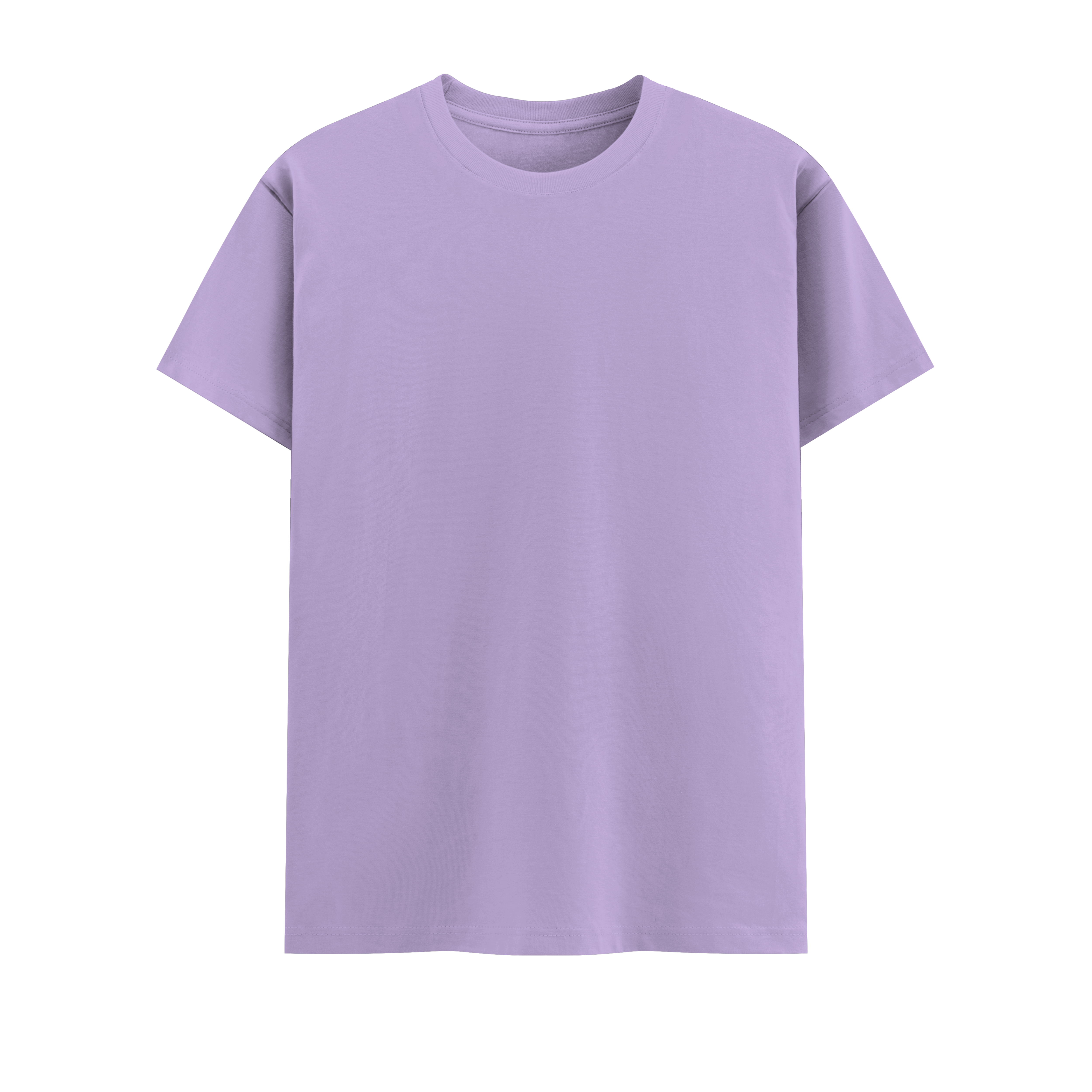 Basic Essential Vintage Tee Lavender Front