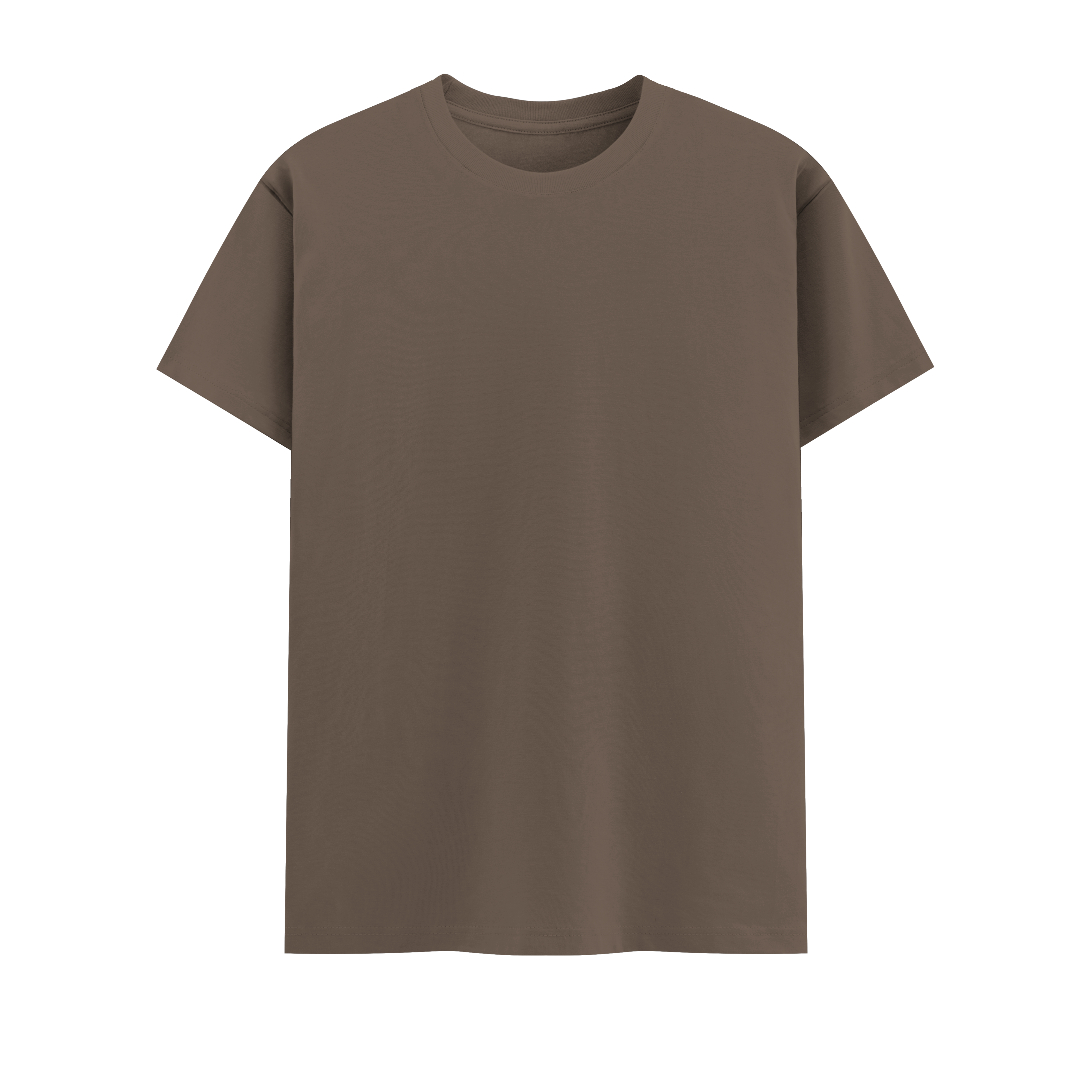 Basic Essential Vintage Tee Mushroom Front