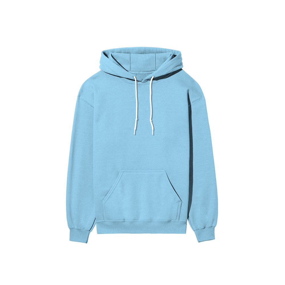 Basic Mighty Hoodie Baby Blue Front