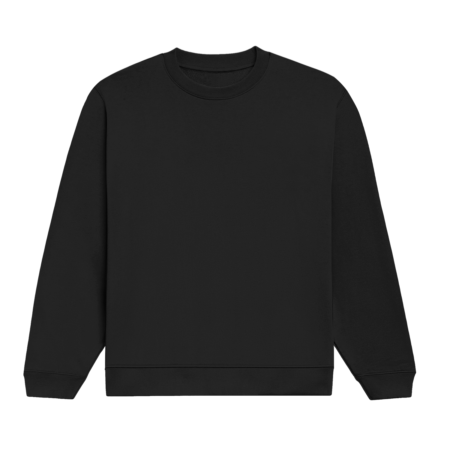Basic Monster Crew Black Front
