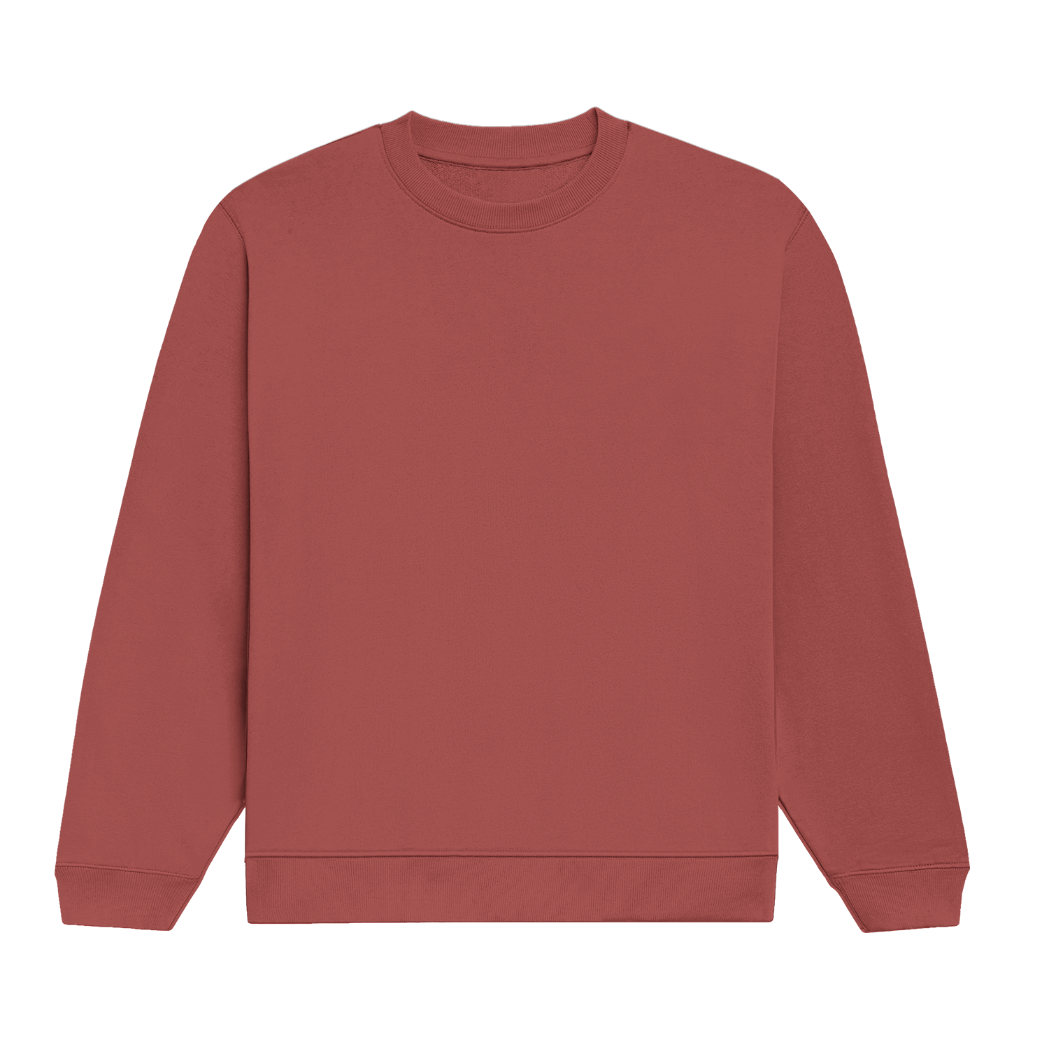 Basic Monster Crew Coral Front
