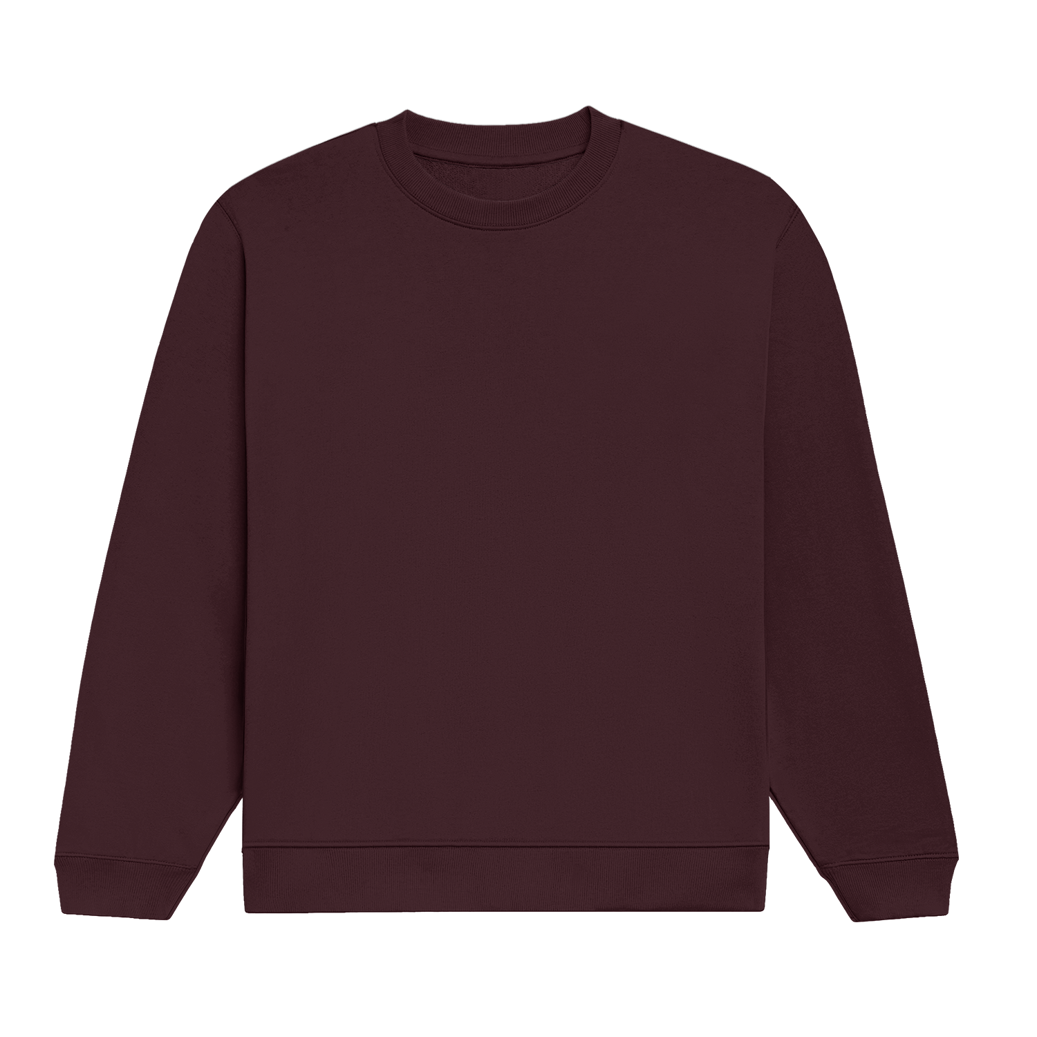 Basic Monster Crew Maroon Front