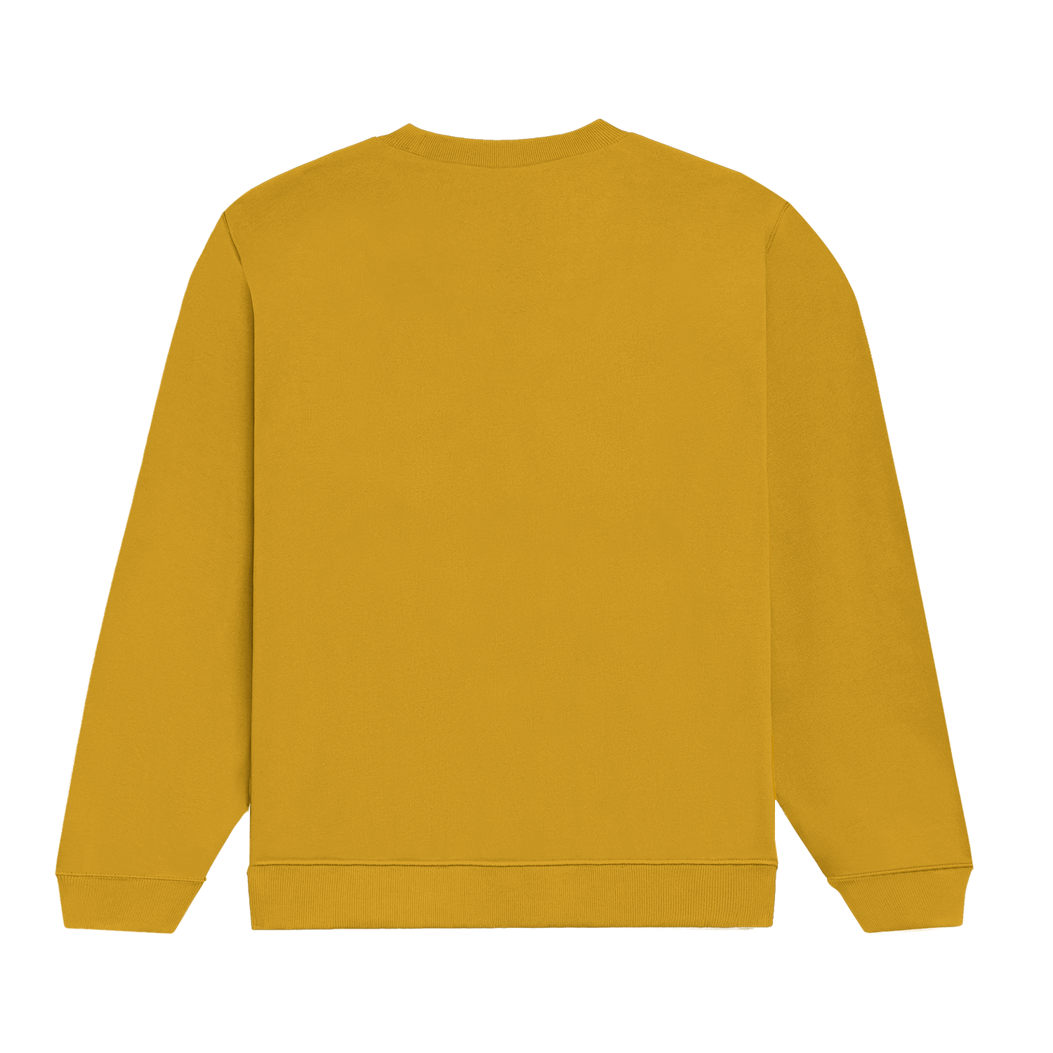 Basic Monster Crew Mustard Yellow Back