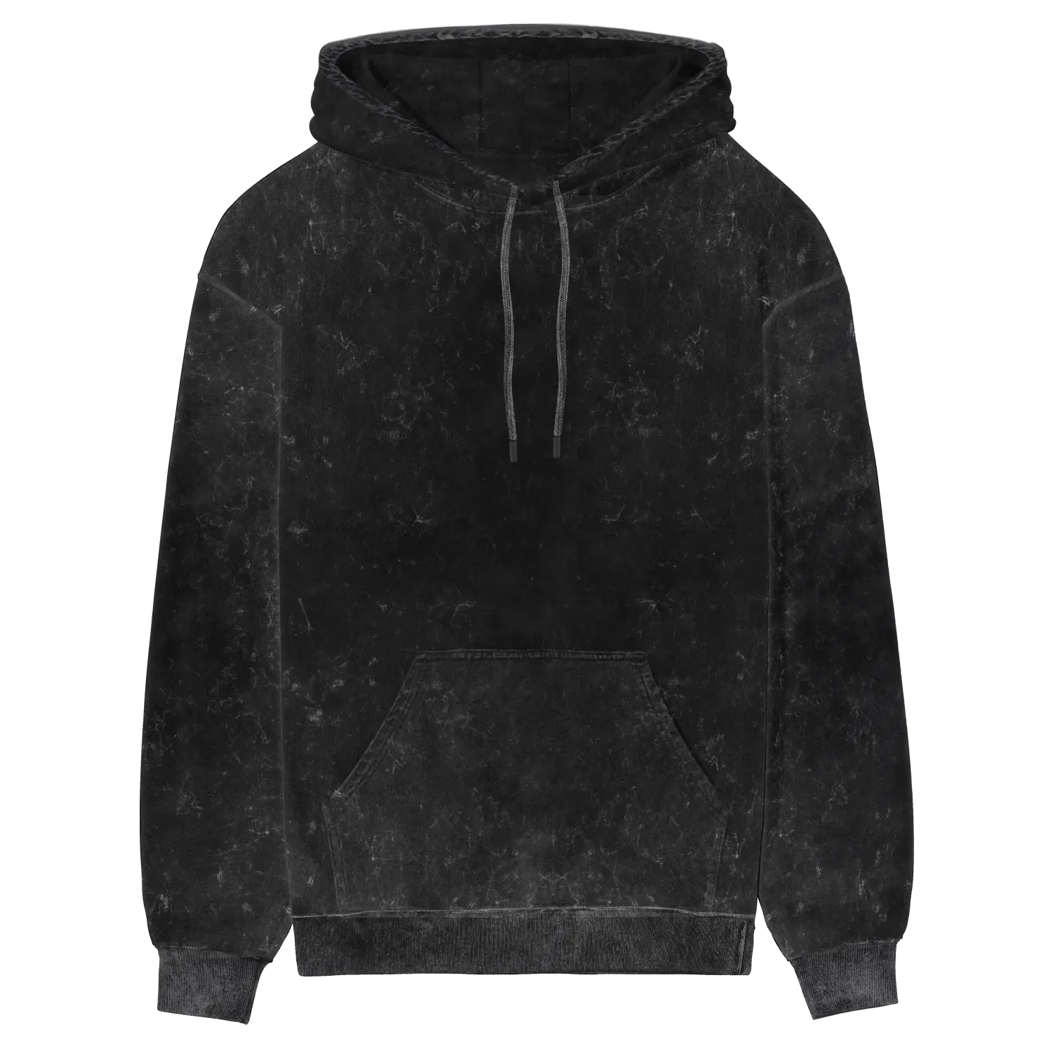 Basic No Mercy Hoodie Black Front
