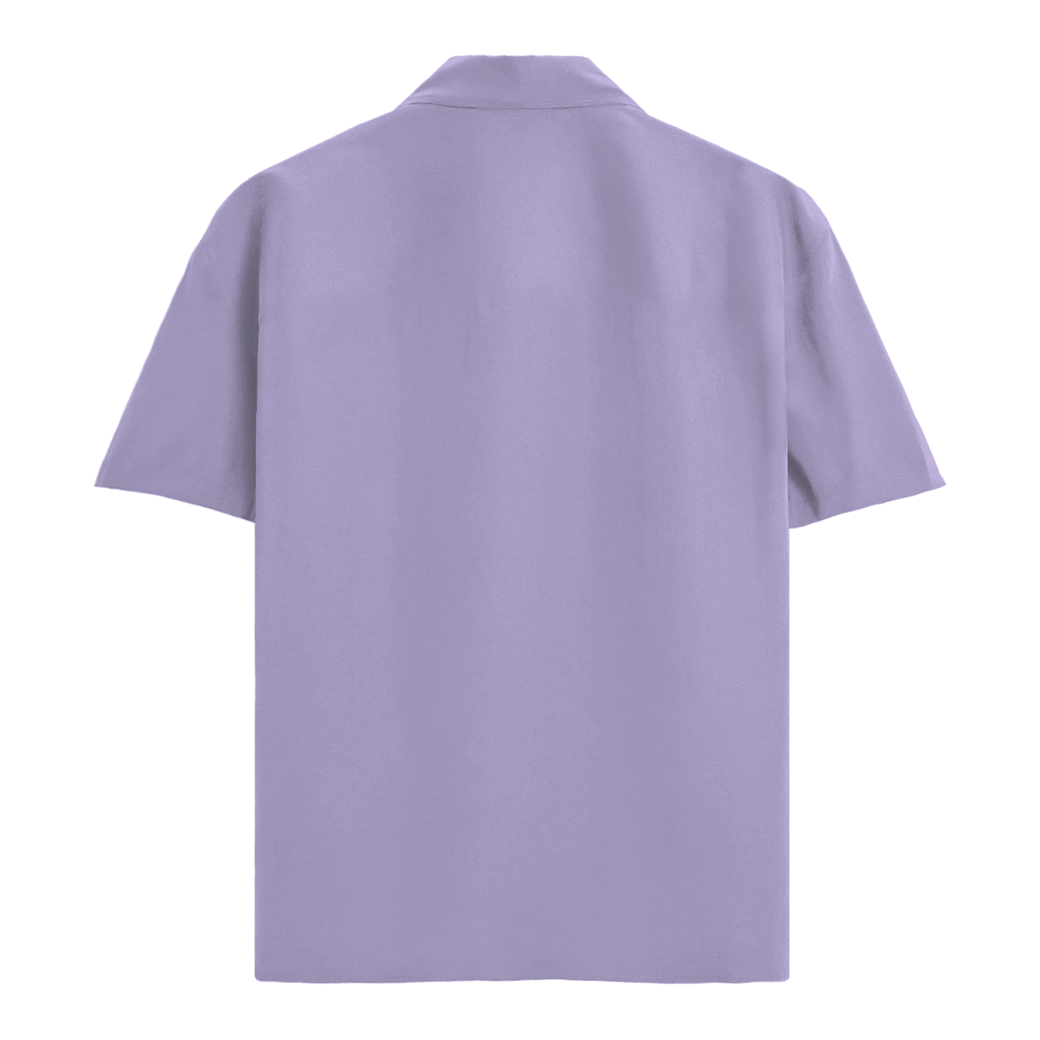 Basic Summer Oversized Shirt Lavender Back