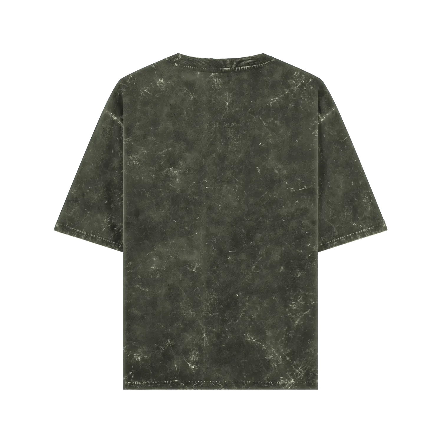 Basic Torquay Oversized Tee Olive Green Back