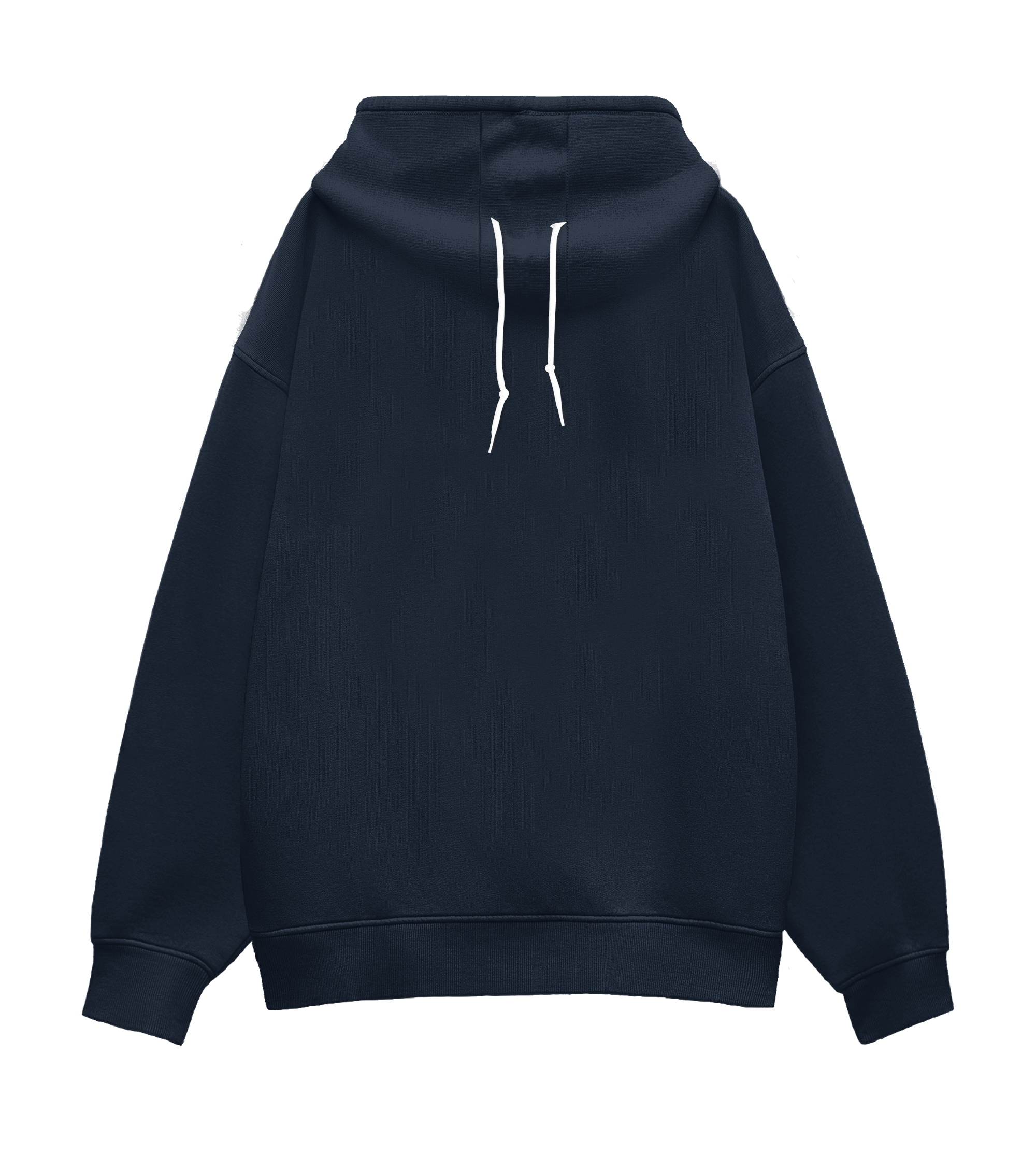 Basic Vintage Hoodie Navy Back