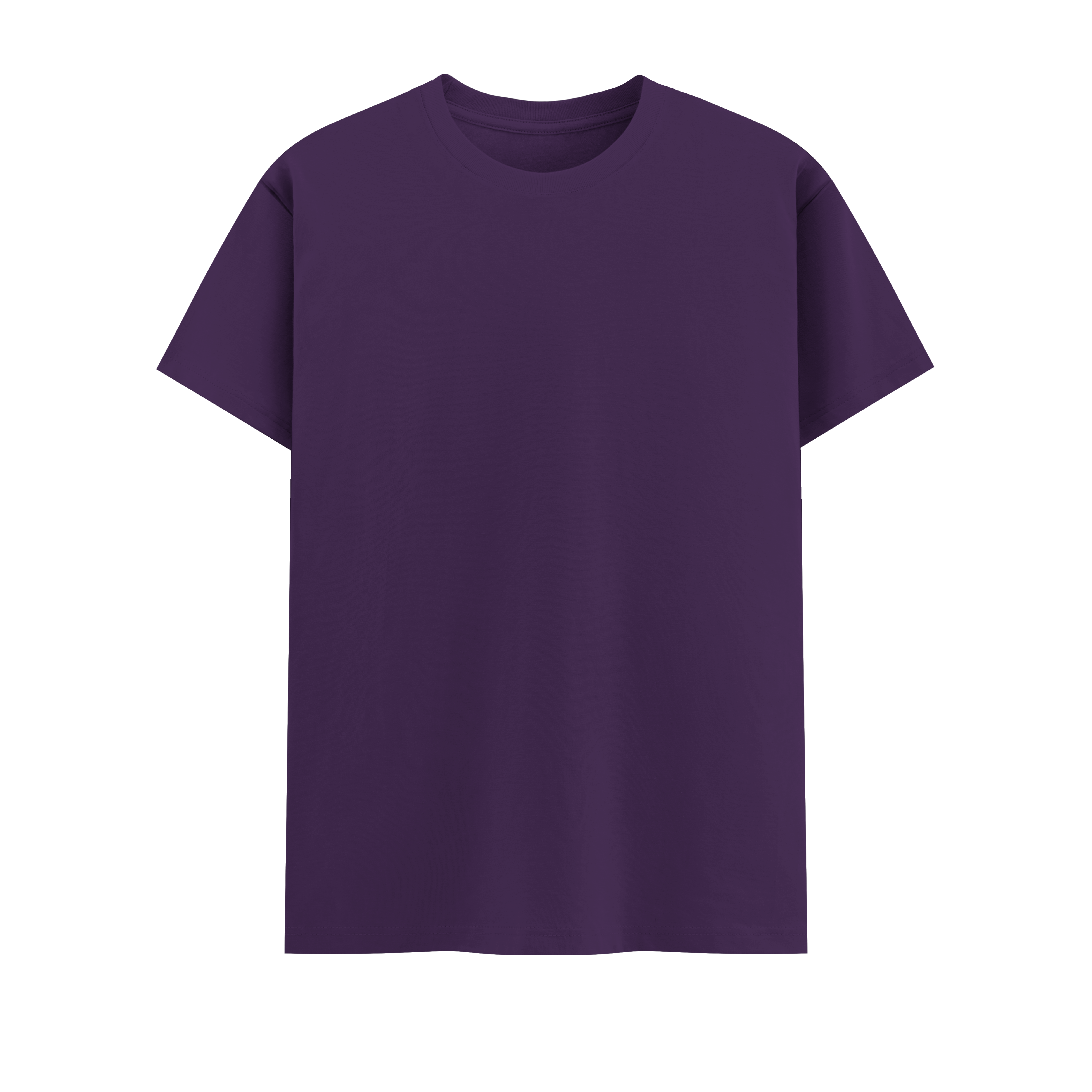 Basic Vintage Tee Purple Front