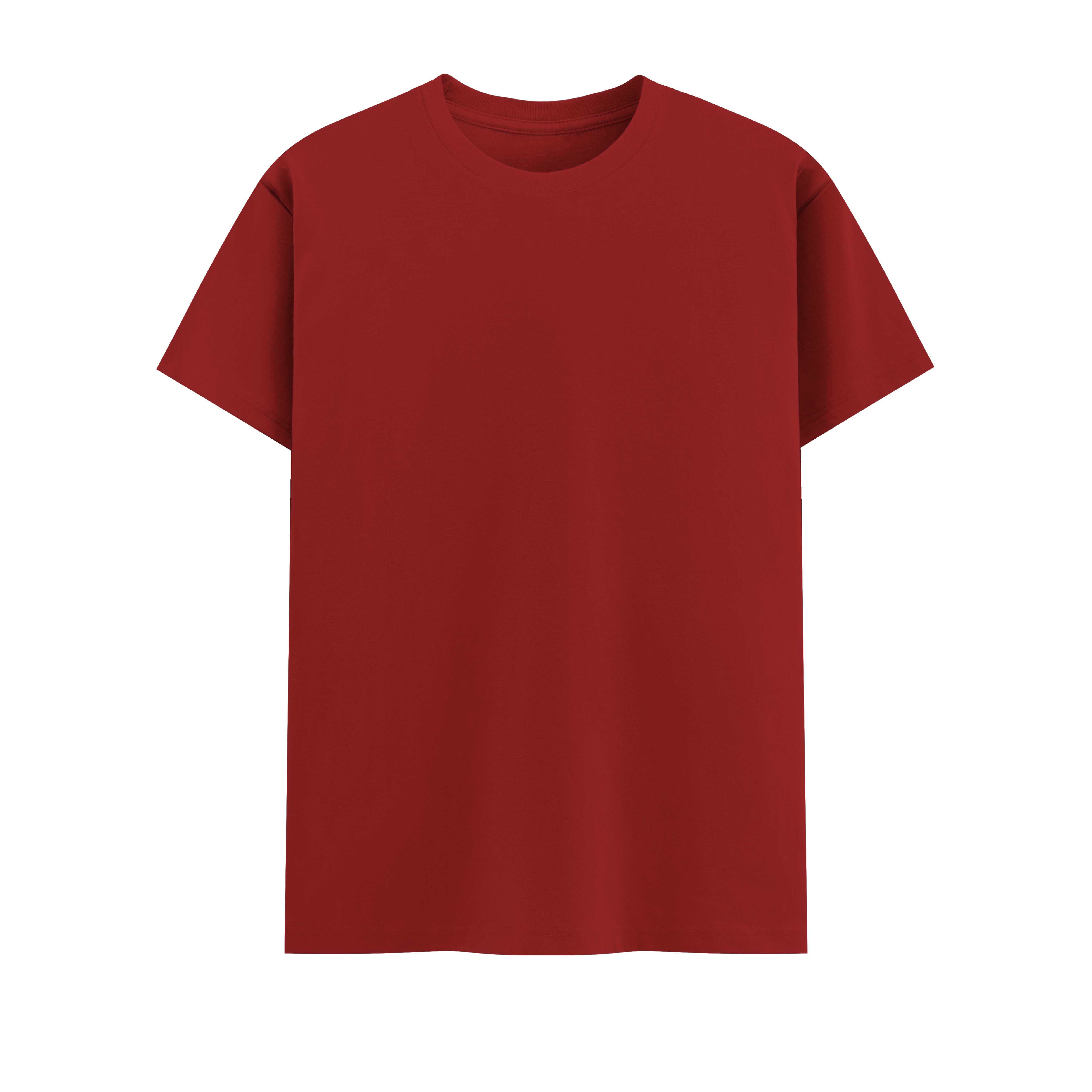 Basic Vintage Tee Red Front