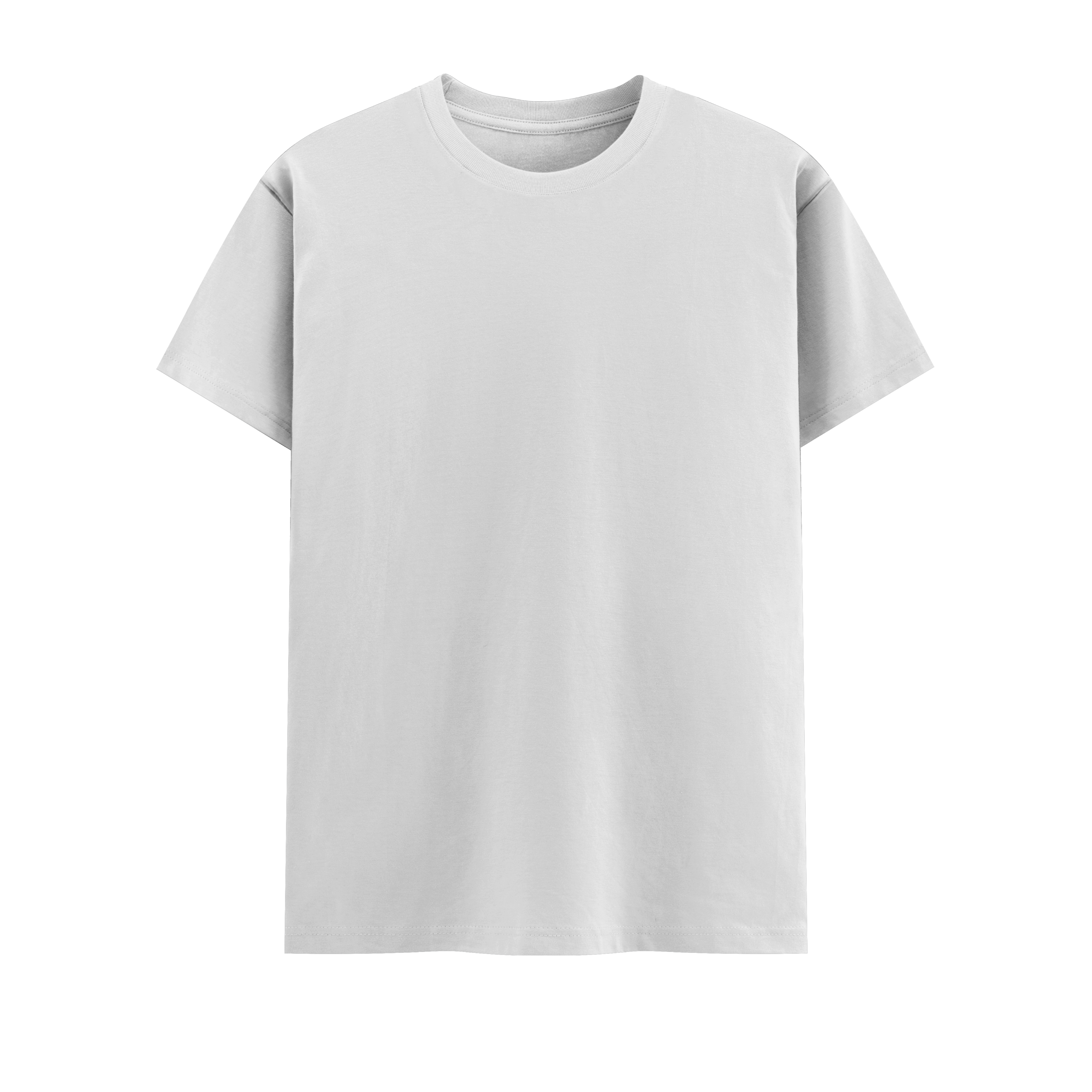 Basic Vintage Tee White Front