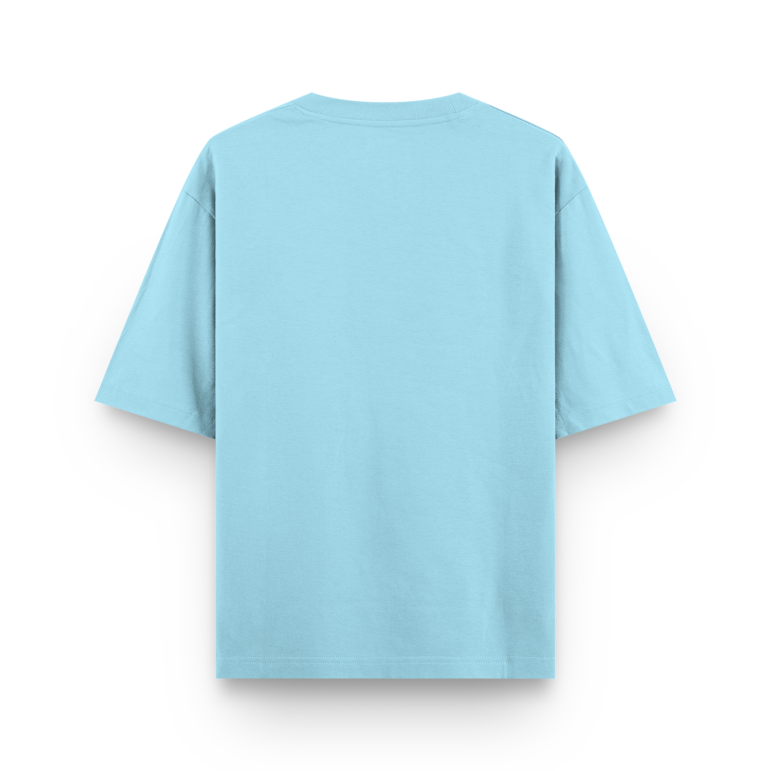 Basic Weekday Tee Baby Blue Back