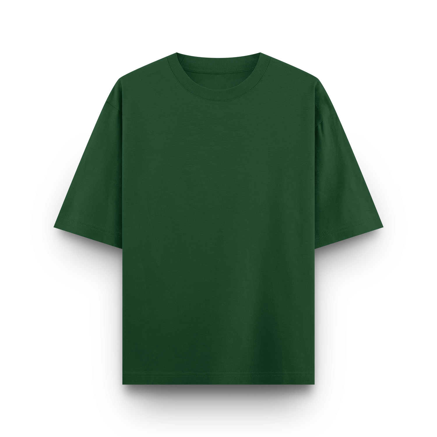 Basic Weekday Tee Bottle Green Front