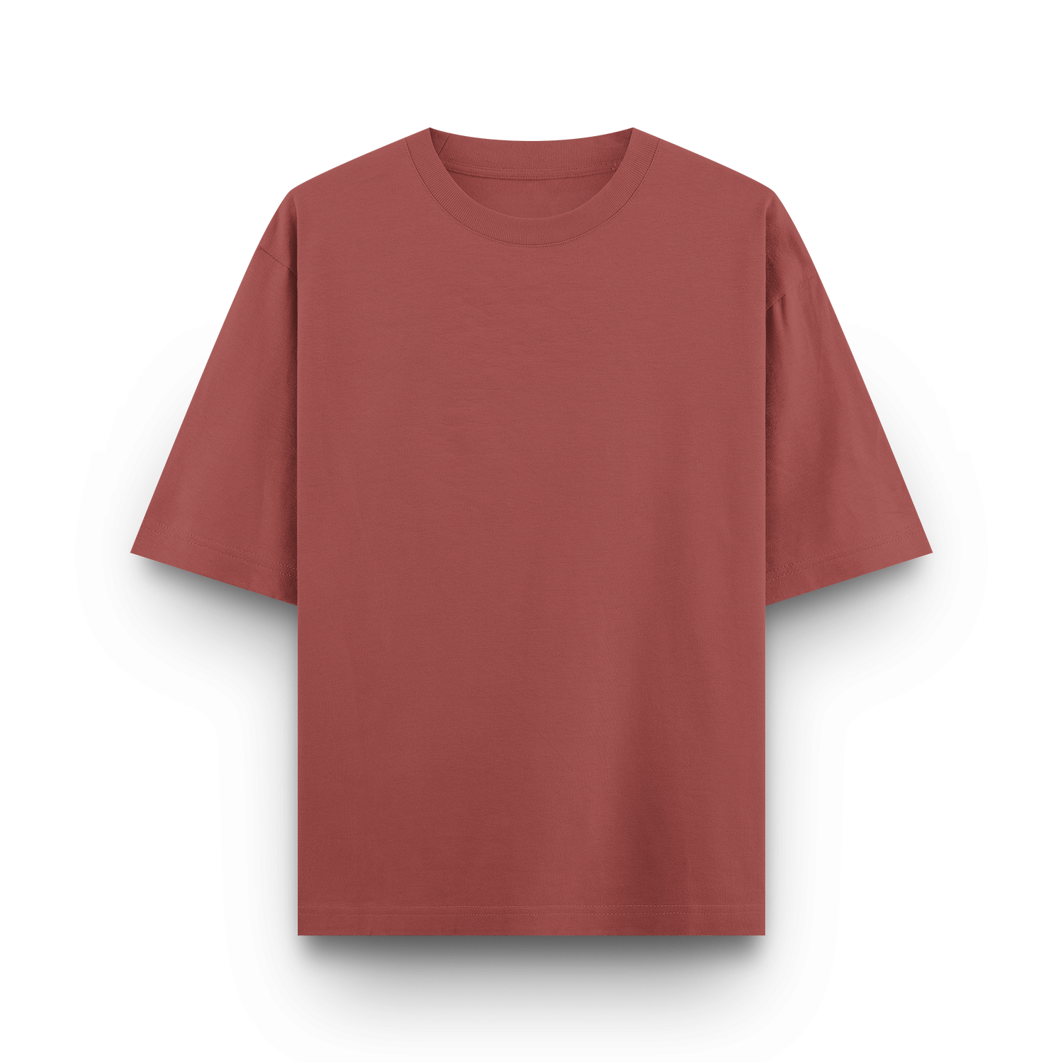 Basic Weekday Tee Coral Front