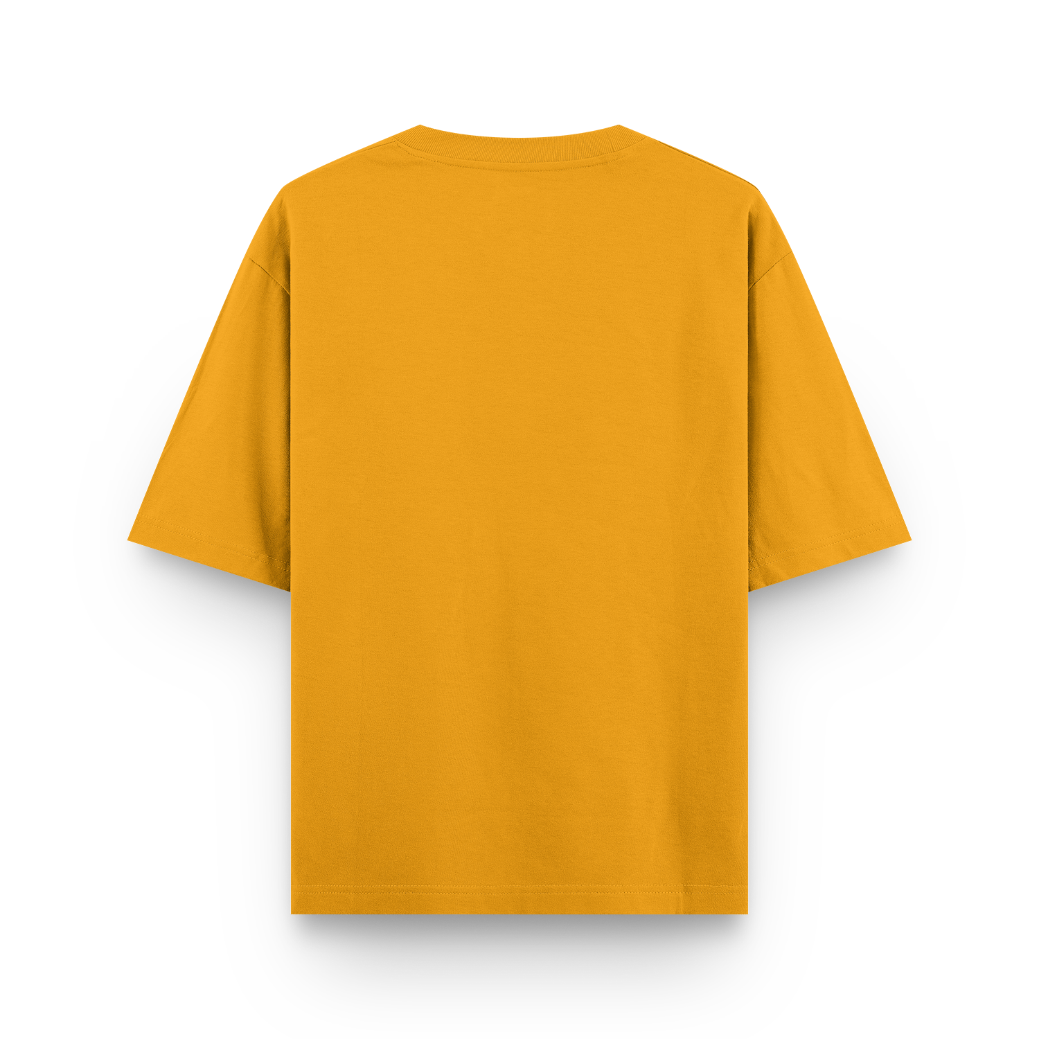 Basic Weekday Tee Golden Yellow Back