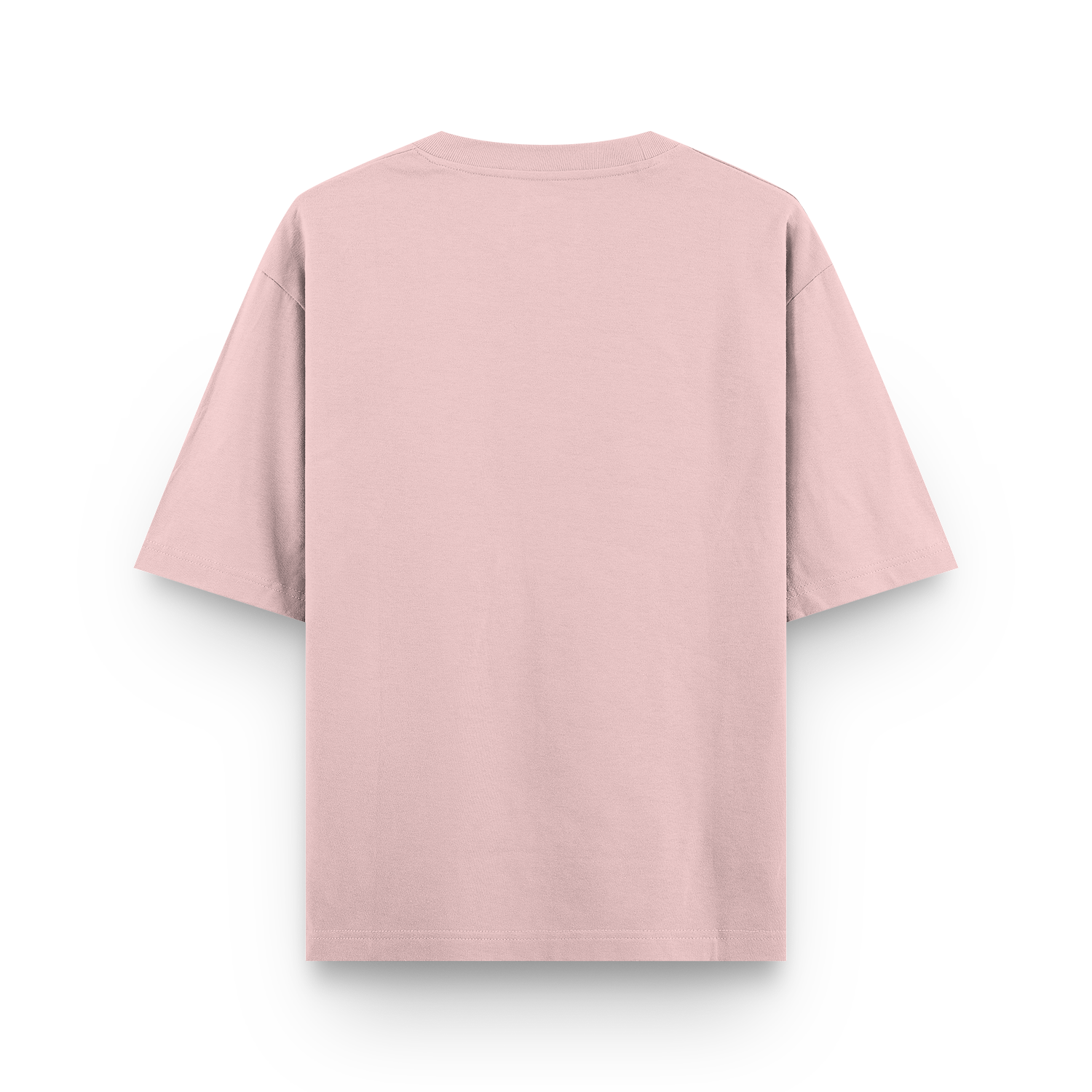 Basic Weekday Tee Light Baby Pink Back