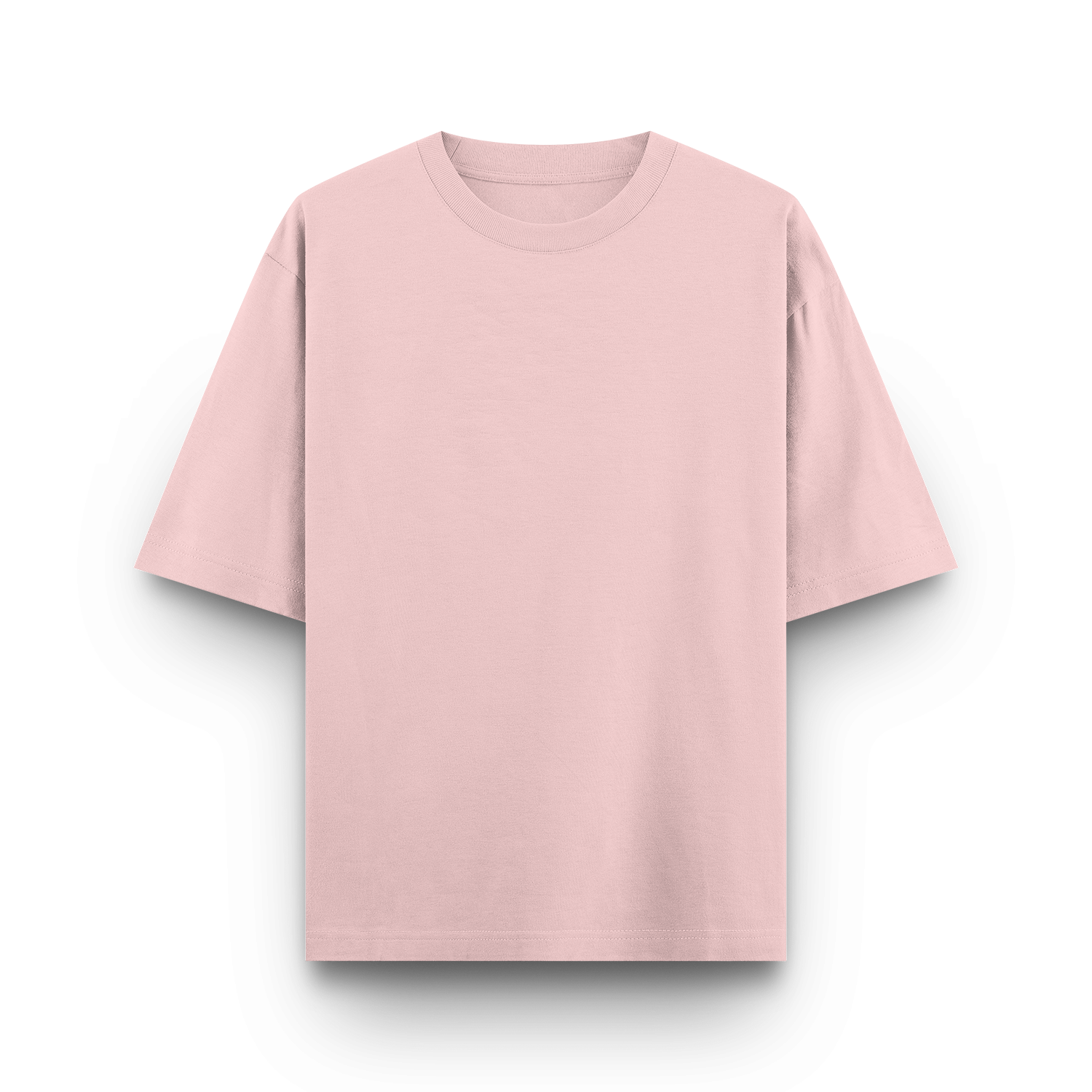 Basic Weekday Tee Light Baby Pink Front