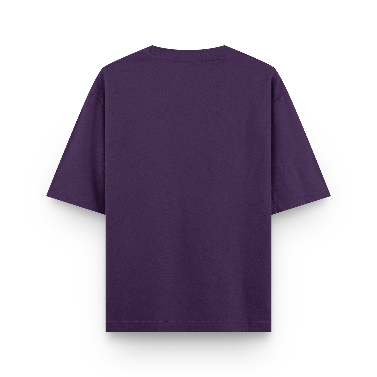 Basic Weekday Tee Purple Back