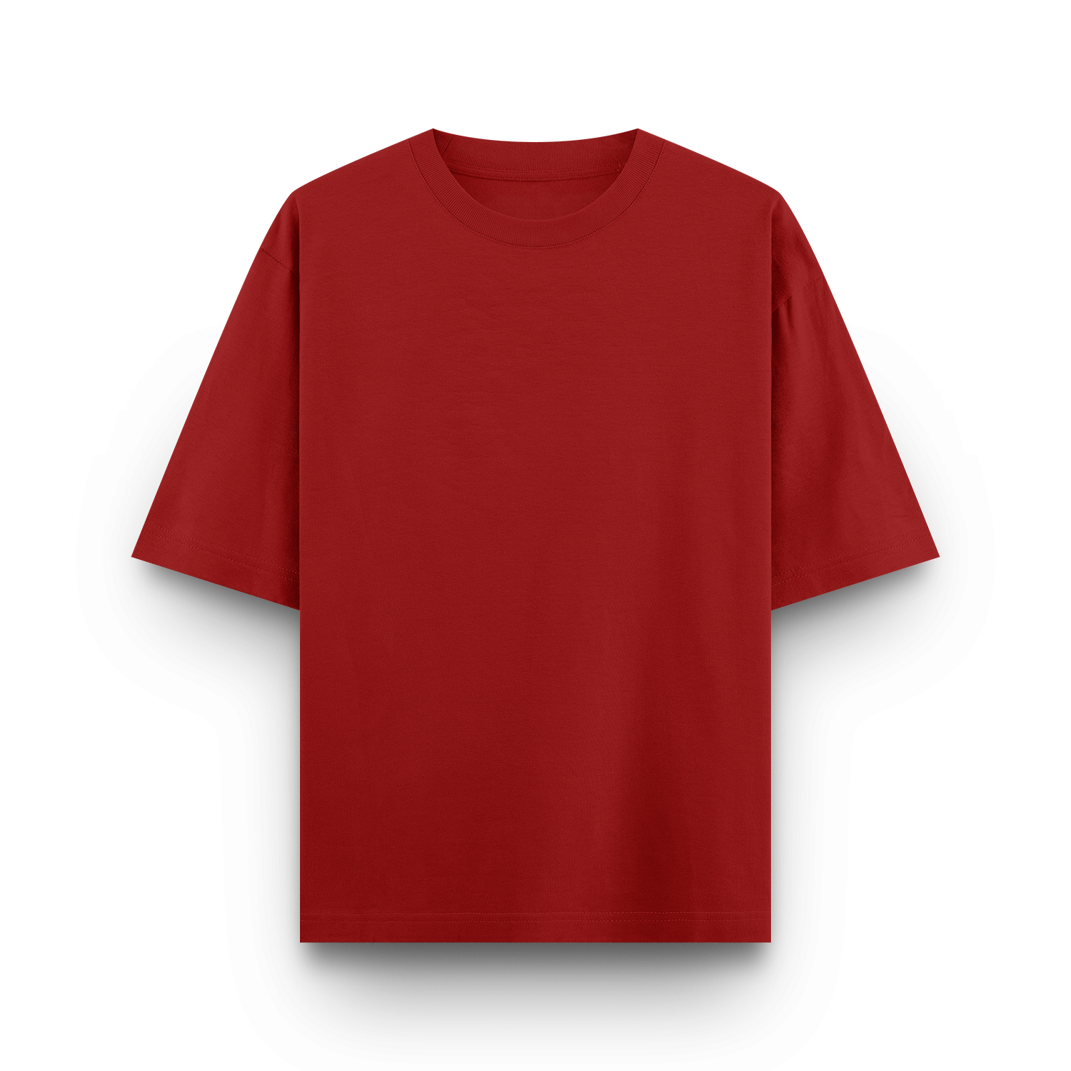 Basic Weekday Tee Red Front